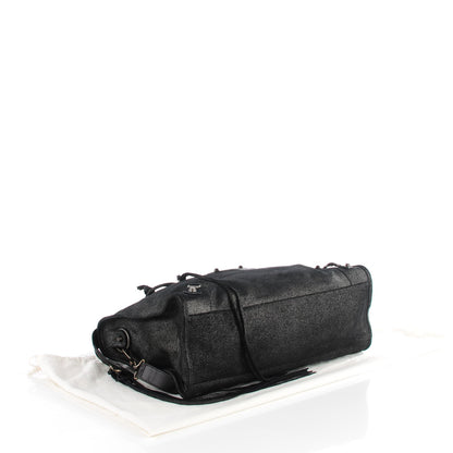 Balenciaga Craquele Calfskin City Black 11 of 15