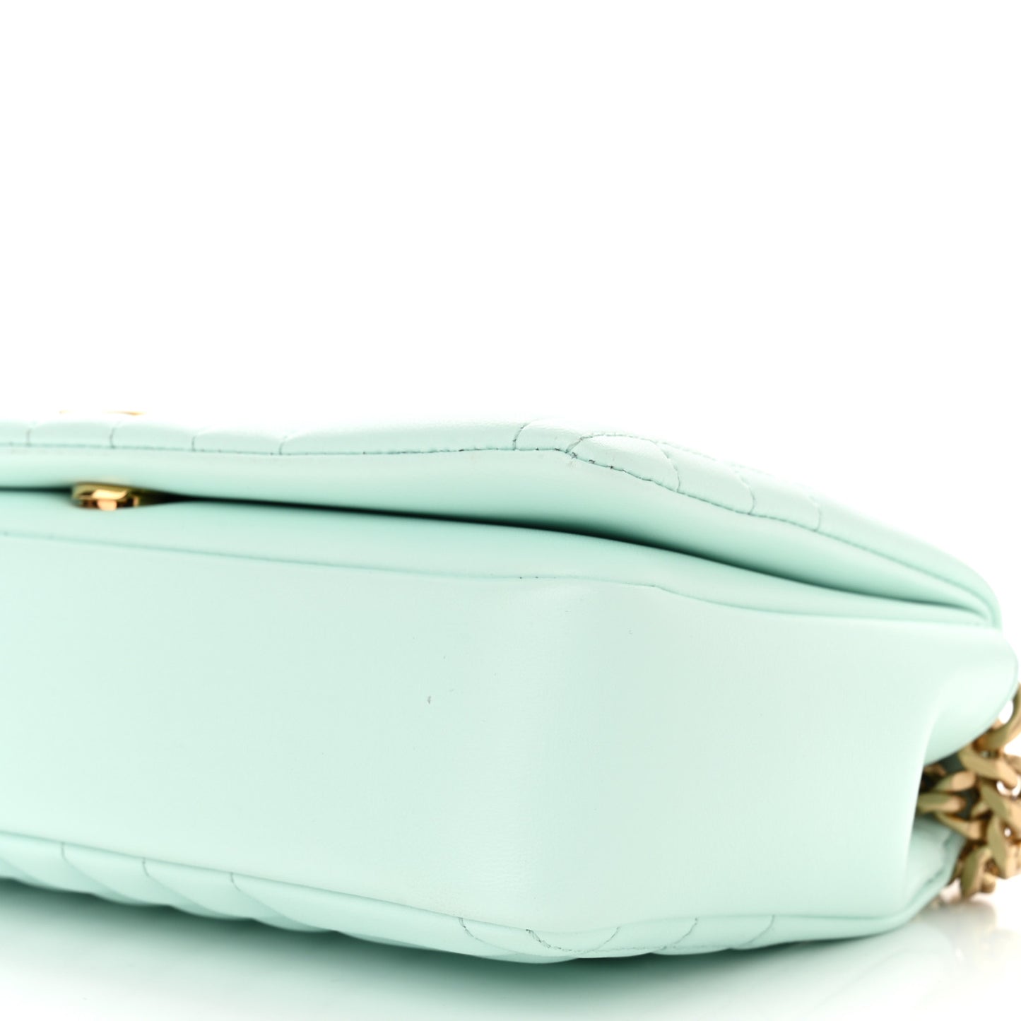 Lambskin Quilted Small Lola Bag Cool Mint