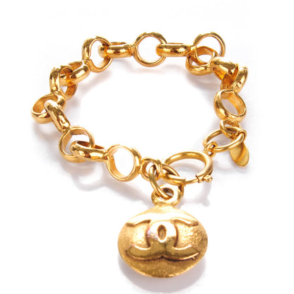 Chanel CC Chain Bracelet Gold 1 of 4