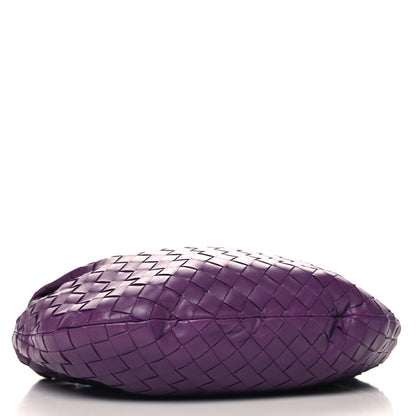 Bottega Veneta Nappa Intrecciato Teen Jodie Hobo Eggplant 4 of 11