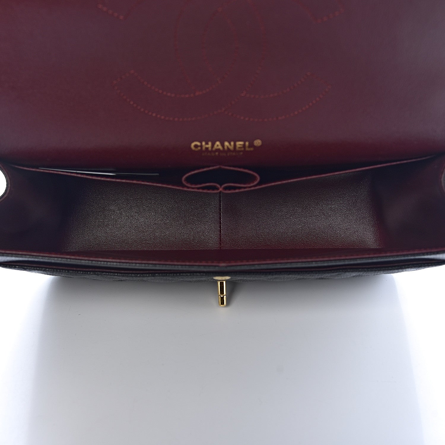 Chanel Caviar Quilted Jumbo Double Flap Black 5 of 13