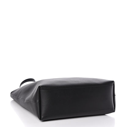 Saint Laurent Calfskin Bold Shopping Tote Black 5 of 11
