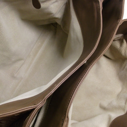 Bottega Veneta Leather Intrecciato Roma Tote Brown 7 of 11