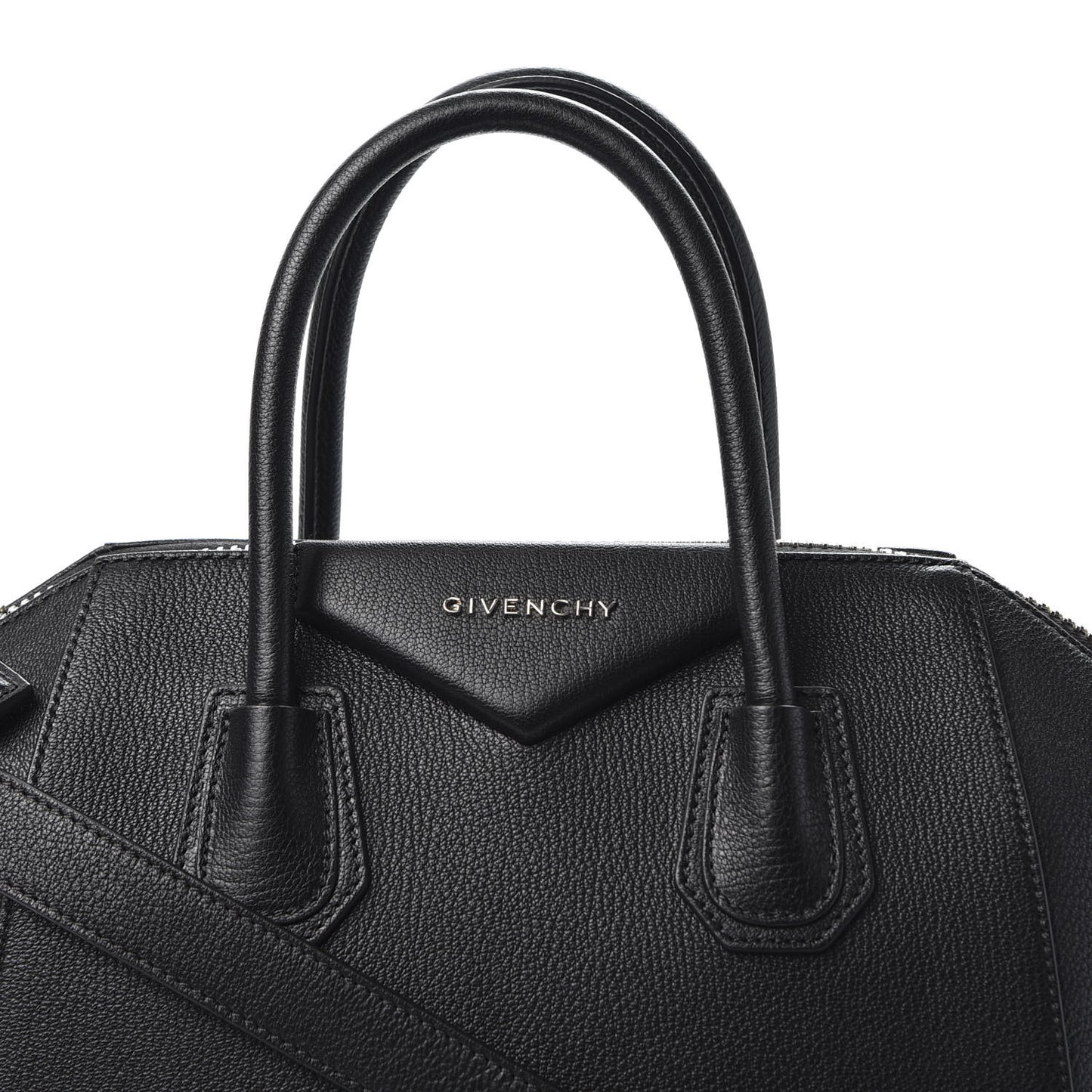 Sugar Goatskin Small Antigona Black