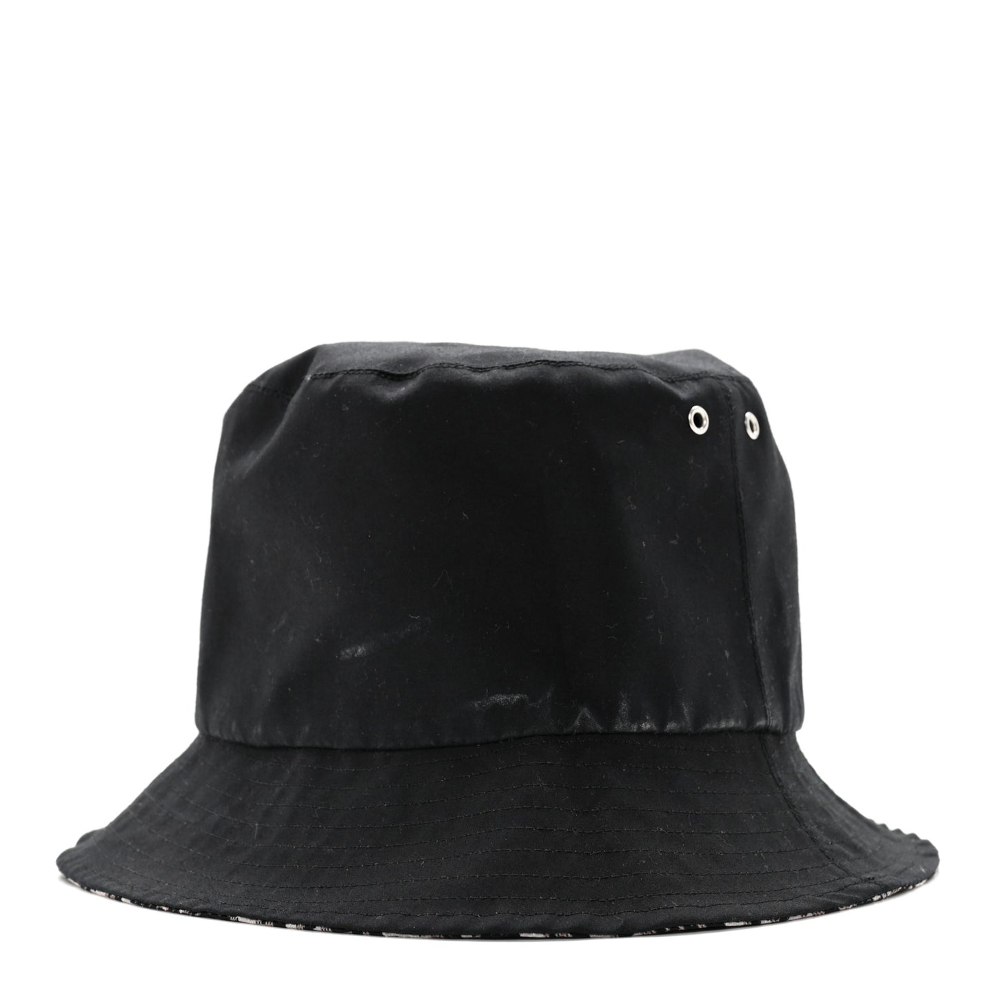 Oblique Reversible Teddy-D Brim Bucket Hat 58 Black