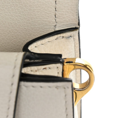 Prada Glace Calf Shoulder Bag White 10 of 11
