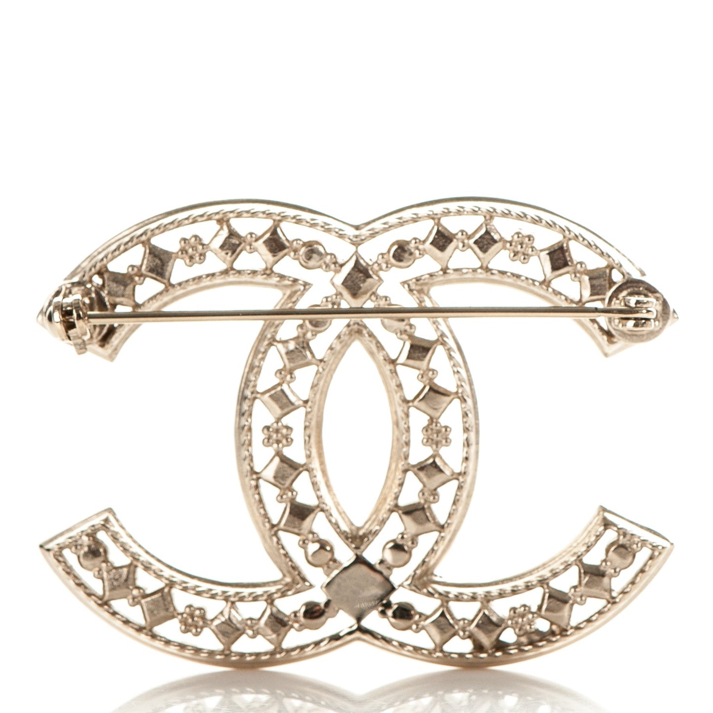 CC Brooch Light Gold