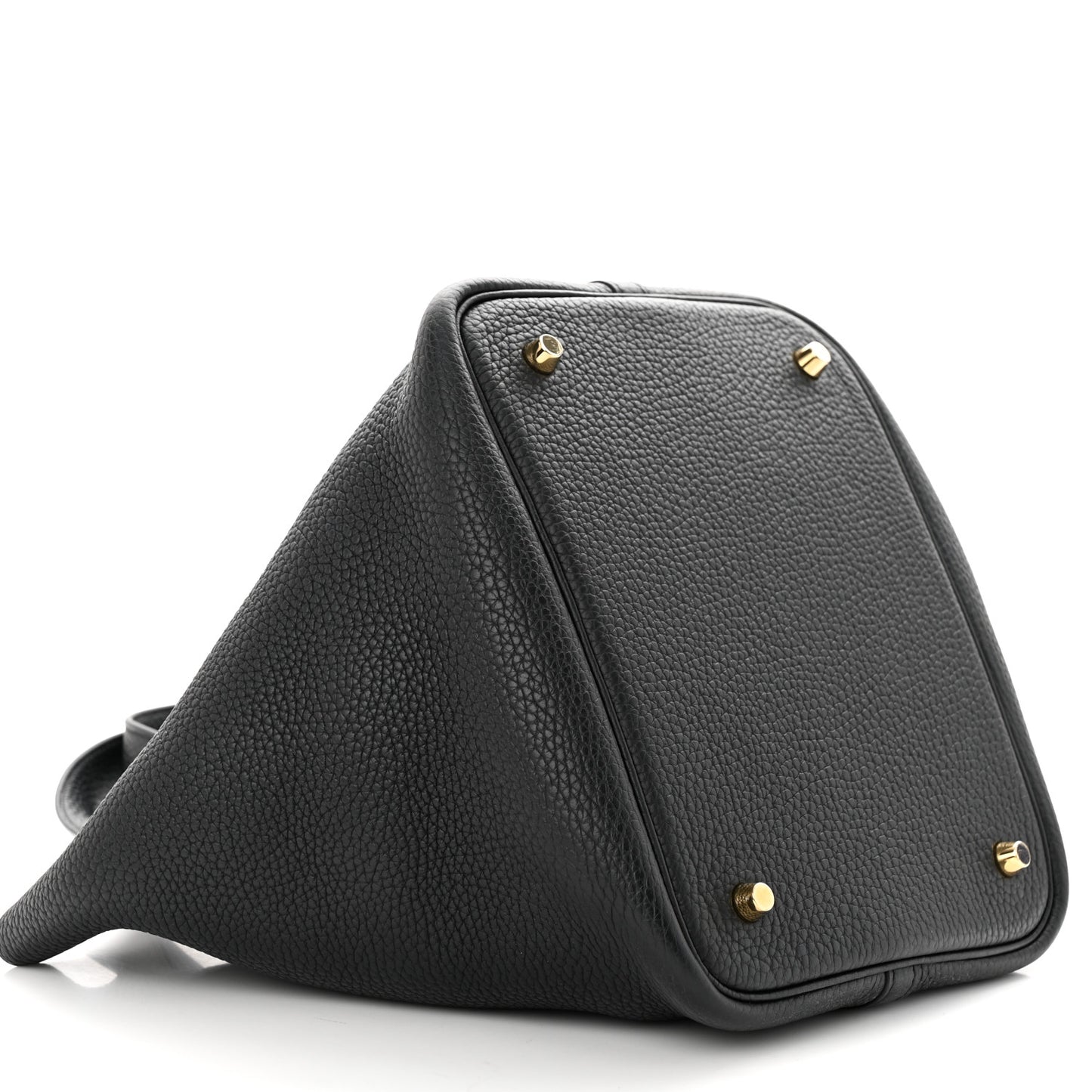 Taurillon Clemence Picotin Lock 22 MM Black