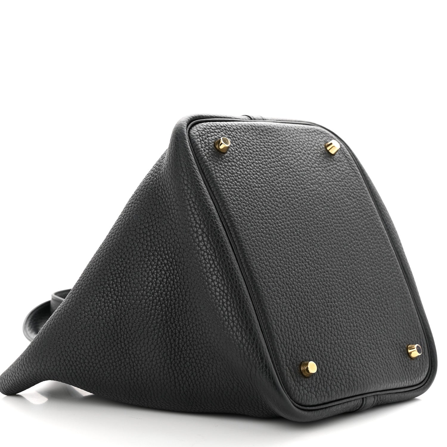 Hermes Taurillon Clemence Picotin Lock 22 MM Black 9 of 14