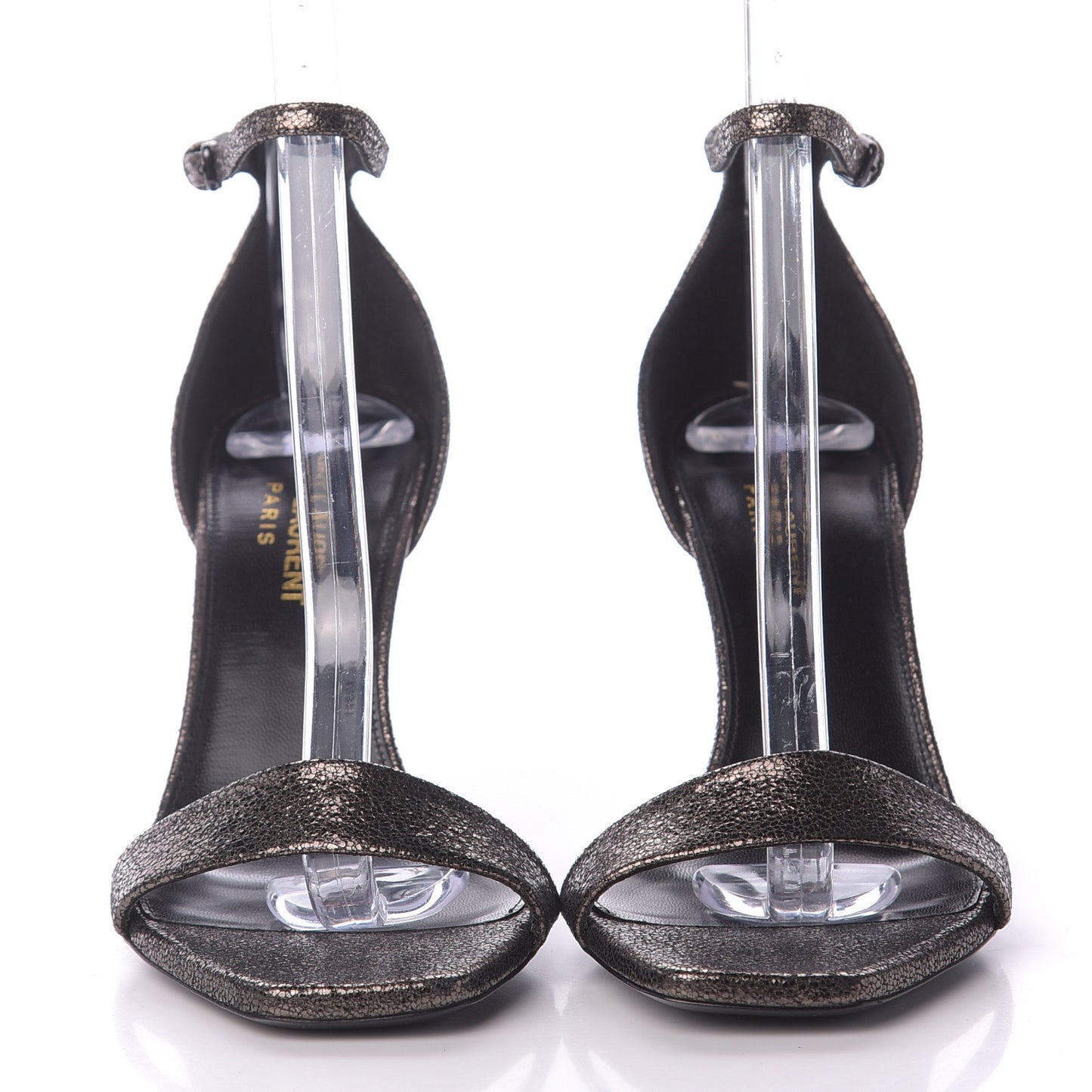 Evora Amber 85 Astrap Sandals 36.5 Gunmetal