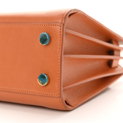 Saint Laurent Calfskin Nano Sac De Jour Orange 9 of 13