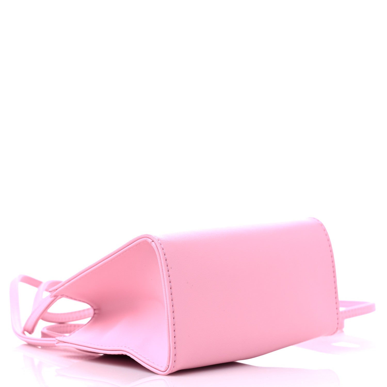 Telfar Vegan Leather Small Shopping Bag Bubblegum 5 of 9