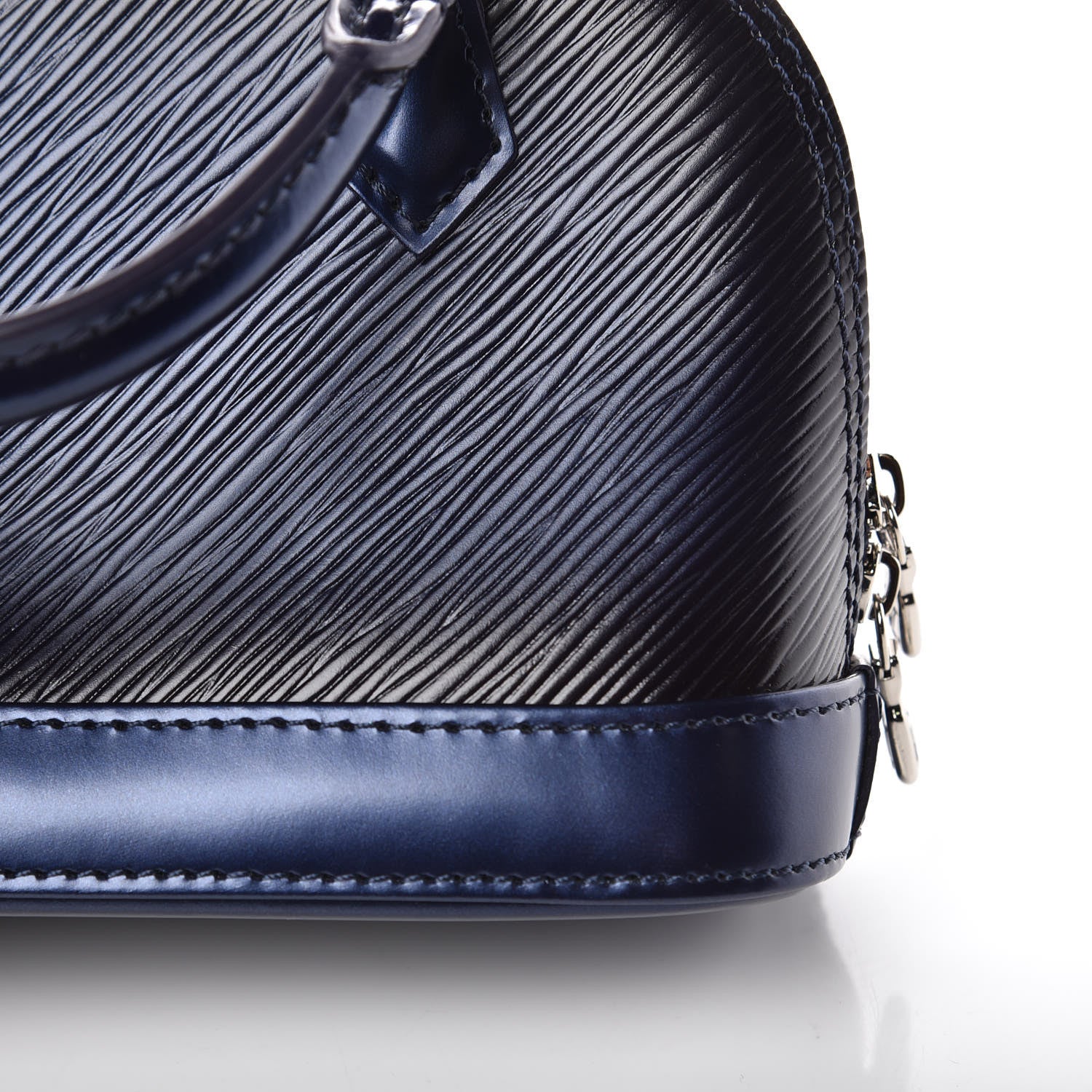 Louis Vuitton Epi Sequins Flame Alma Nano Blue Nuit 7 of 7