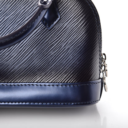 Louis Vuitton Epi Sequins Flame Alma Nano Blue Nuit 7 of 7