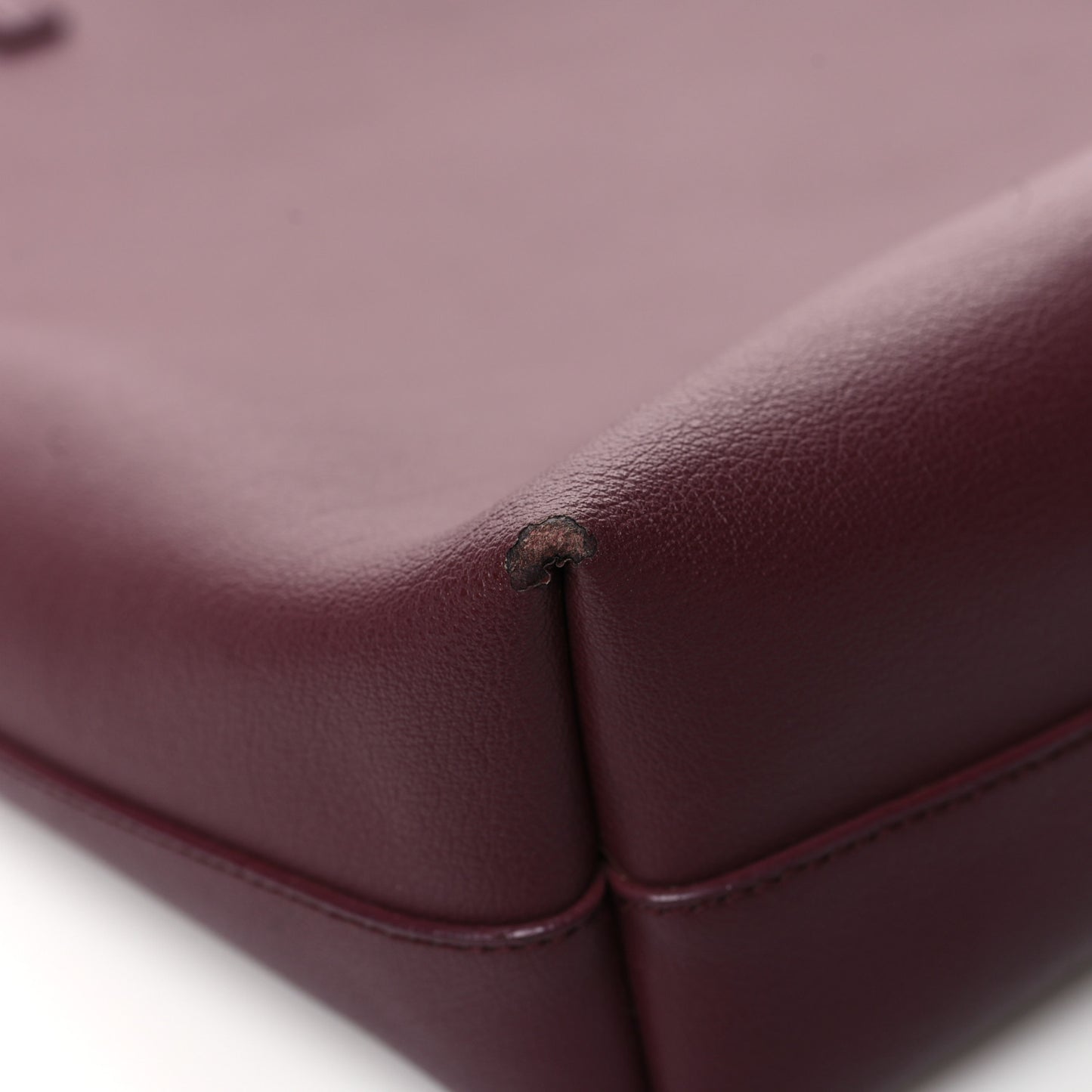 Calfskin Medium Shopping Tote Palissandre