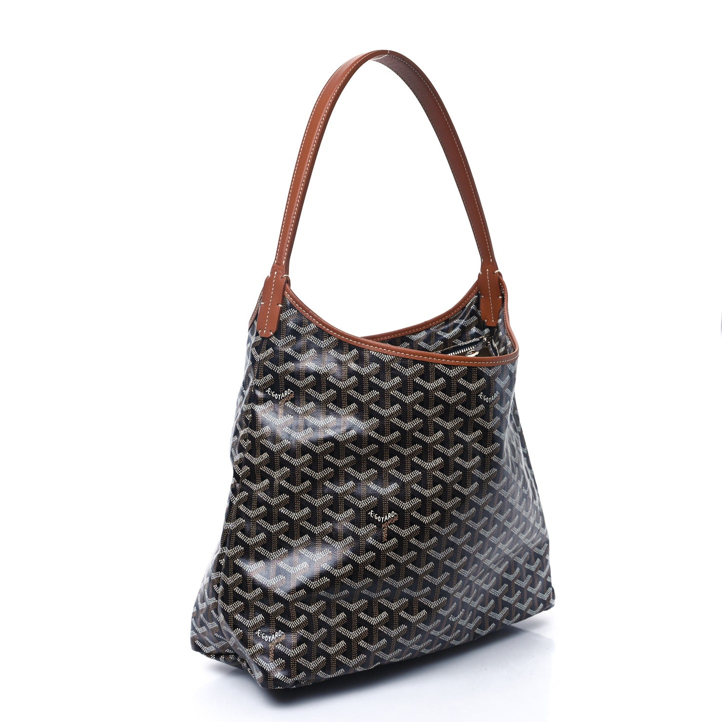 Goyardine Boheme Hobo Black Gold