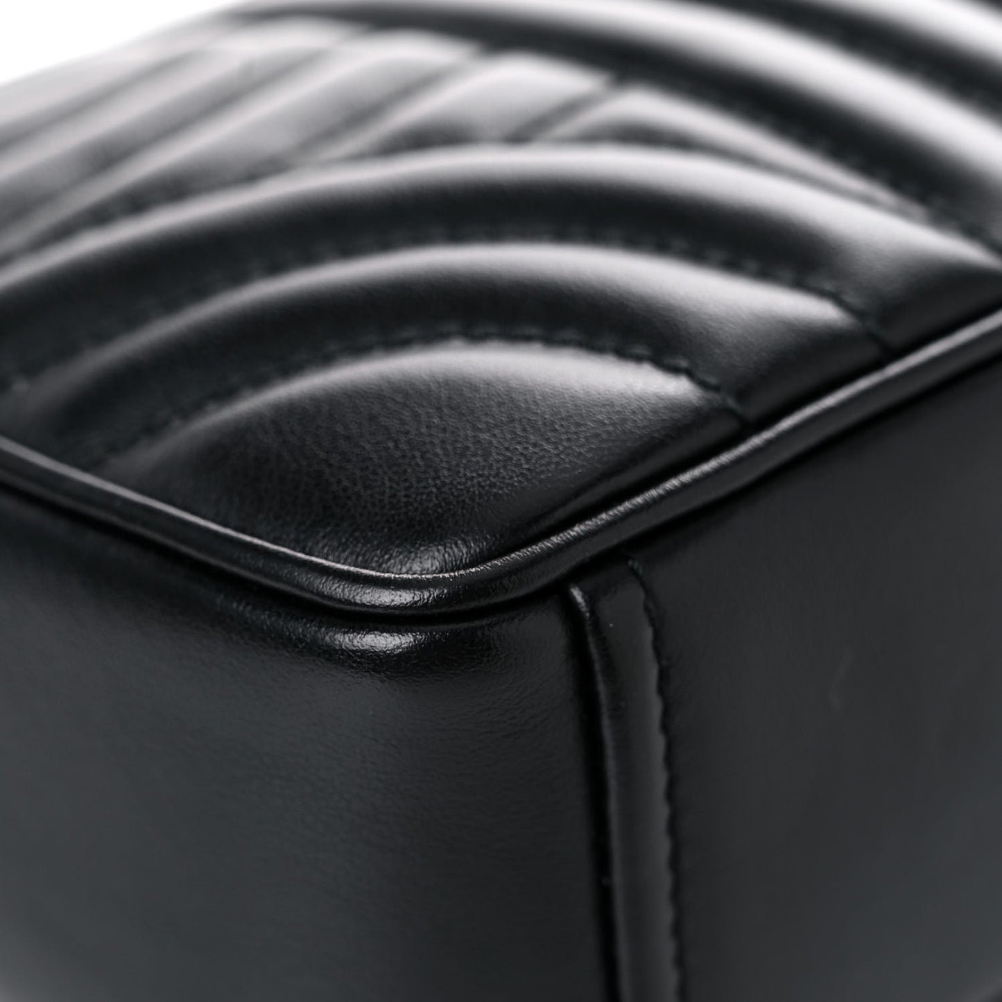 Soft Calfskin Diagramme Crossbody Bag Black