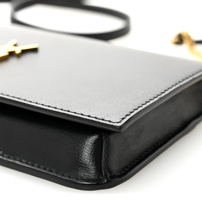Saint Laurent Smooth Calfskin Monogram Phone Holder Crossbody Black 10 of 10