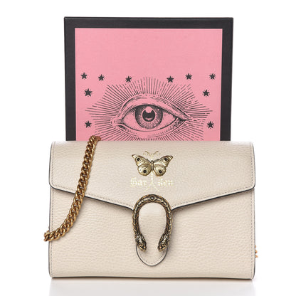 Gucci Calfskin Garden Dionysus Chain Wallet Off White 7 of 7