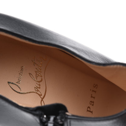 Christian Louboutin Calfskin Dahlia 100 Ankle Boots 36.5 Black 7 of 12