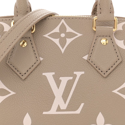 Louis Vuitton Empreinte Monogram Giant Speedy Bandouliere 20 Creme Beige 7 of 9