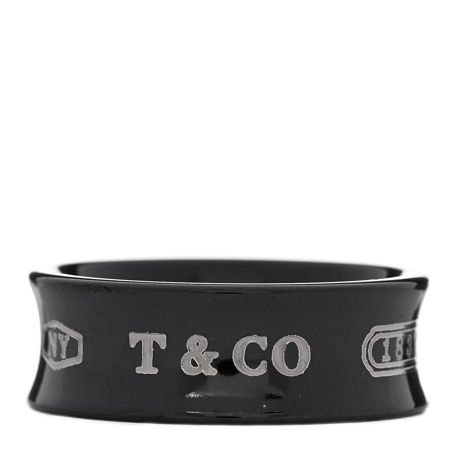 Titanium 1837 Band Ring 52 6
