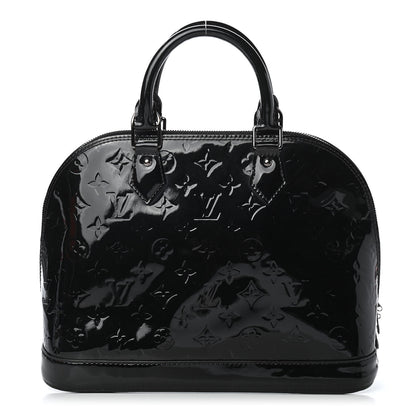 Louis Vuitton Vernis Alma PM Noir Magnetique 1 of 7