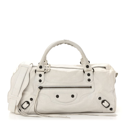 Agneau Classic Hardware Twiggy White