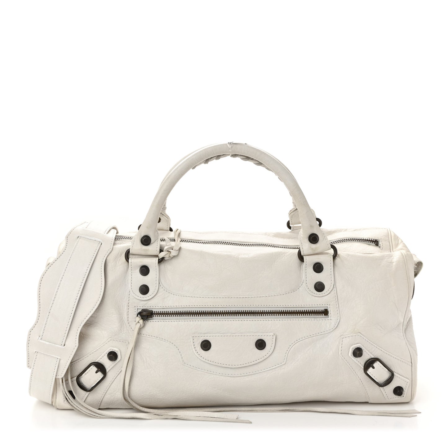 Agneau Classic Hardware Twiggy White