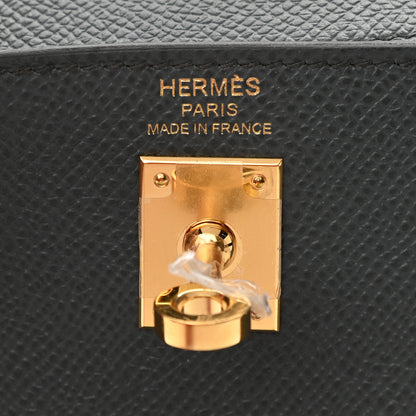 Hermes Epsom Kelly Sellier 25 Bleu Orage 6 of 11