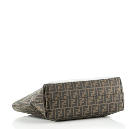 Fendi Zucca Spalmati Medium Roll Tote Tobacco Fuxia 4 of 8