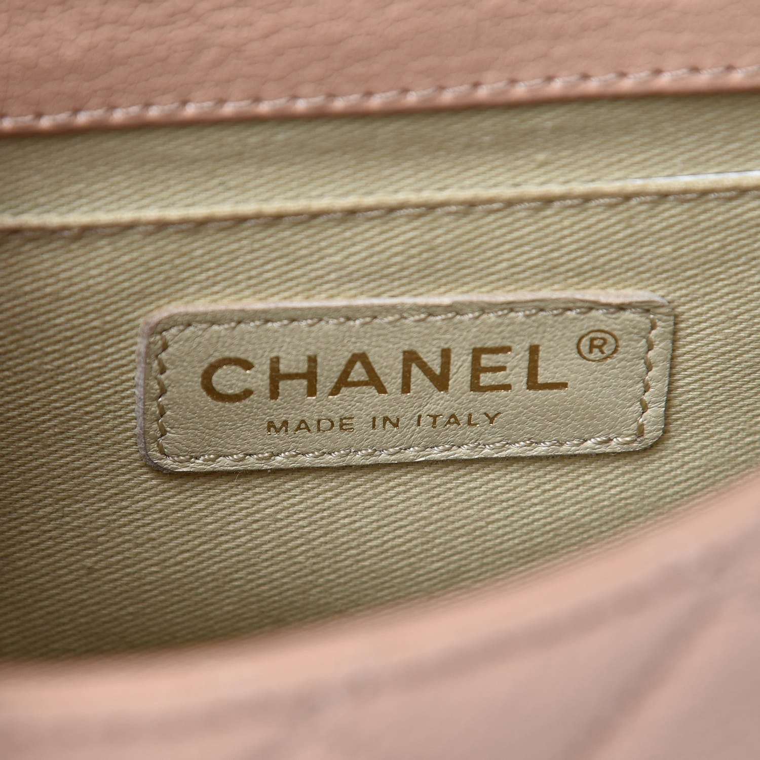 Chanel Goatskin Quilted Rita Flap Beige 6 of 14
