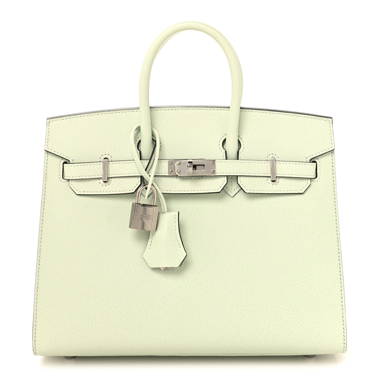 Hermes Epsom Birkin Sellier 25 Vert Fizz 1 of 11