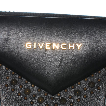 Givenchy Calfskin Medium Studded Antigona Black 8 of 8