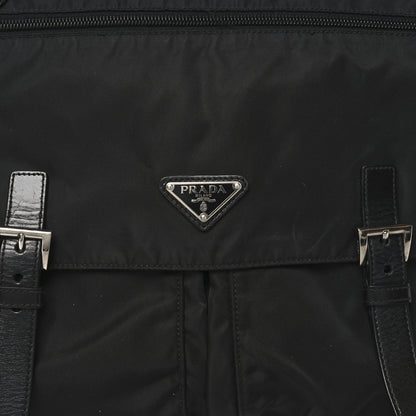 Prada Nylon Vela Sport Messenger Bag Black 6 of 9