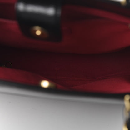Chanel Shiny Aged Calfskin North South Shopping Bag Black 5 of 11