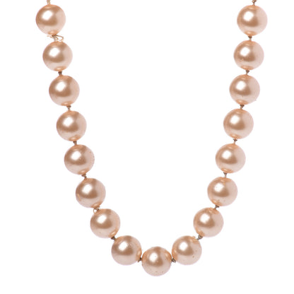 Chanel Pearl CC Necklace Gold 1 of 4