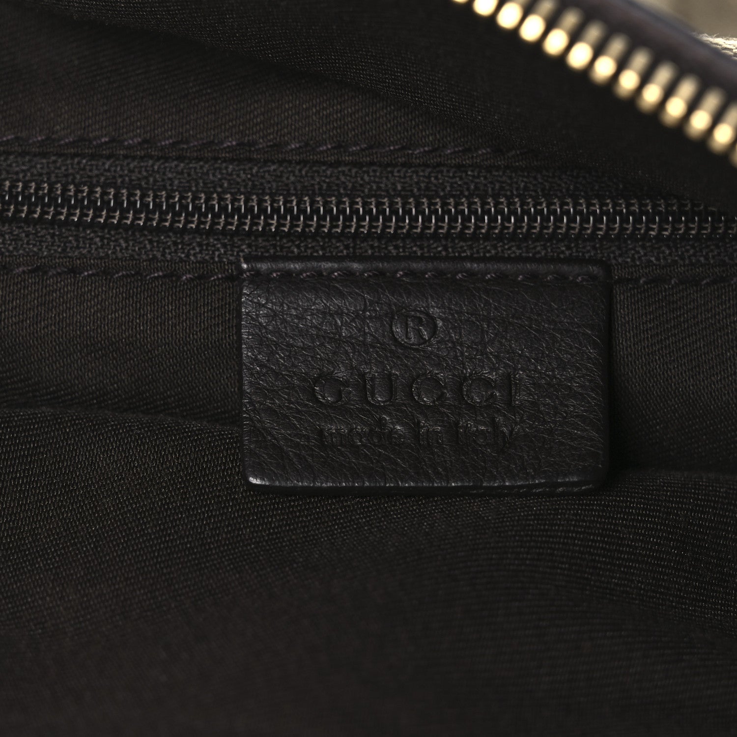 Gucci Monogram Small D Gold Ring Messenger Dark Brown 7 of 15