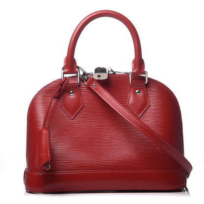 Louis Vuitton Epi Alma BB Carmine 1 of 11