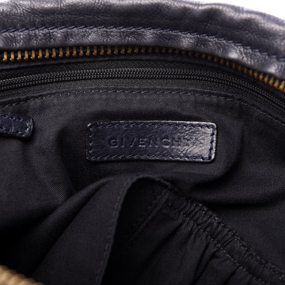 Givenchy Calfskin Medium Braided Pandora Navy 8 of 13