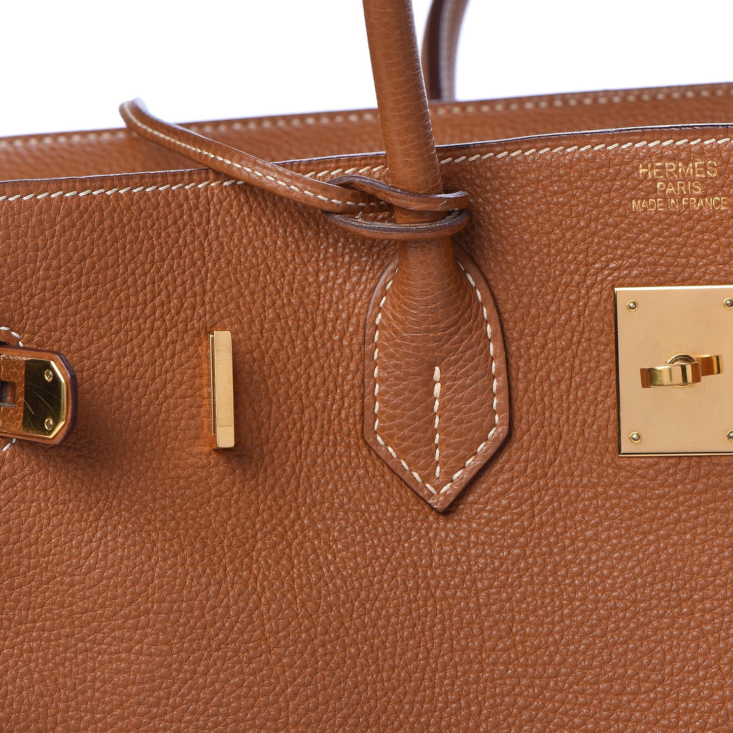 Togo Birkin 35 Gold