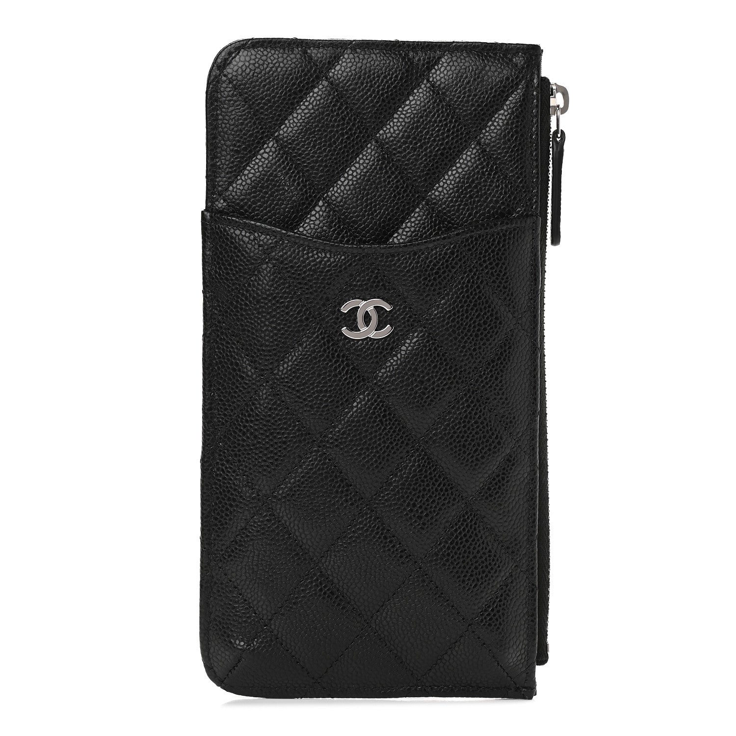 Chanel Caviar Quilted Classic iPhone Pouch Black 1 of 7