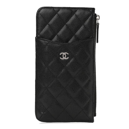 Chanel Caviar Quilted Classic iPhone Pouch Black 1 of 7