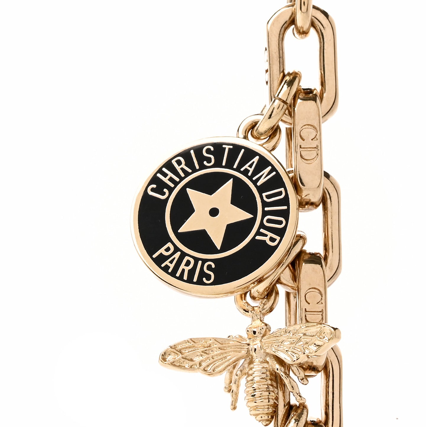 Lacquer 30 Montaigne Bag Charm Gold