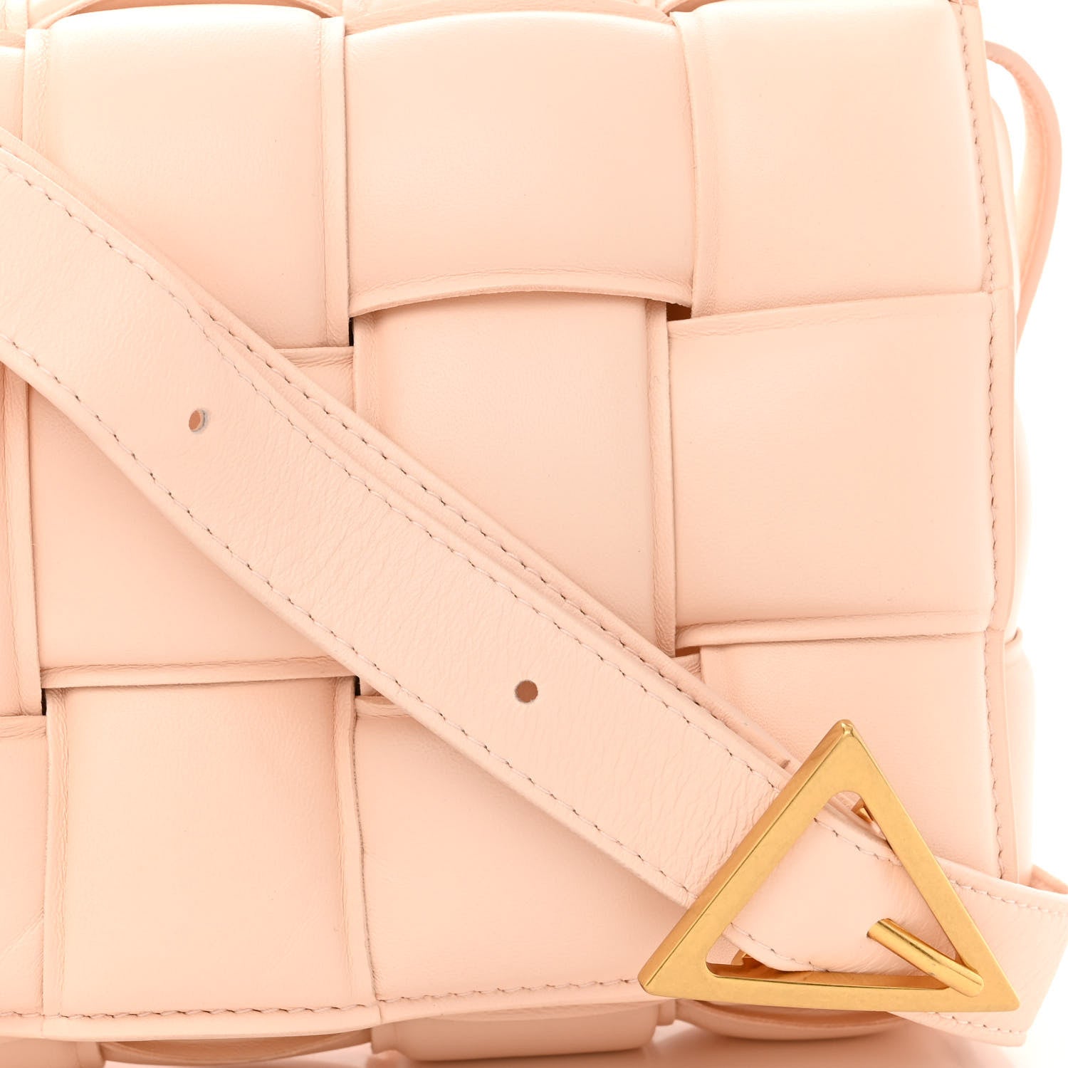 Bottega Veneta Nappa Maxi Intreccio Padded Cassette Crossbody Bag Melon Washed 8 of 12