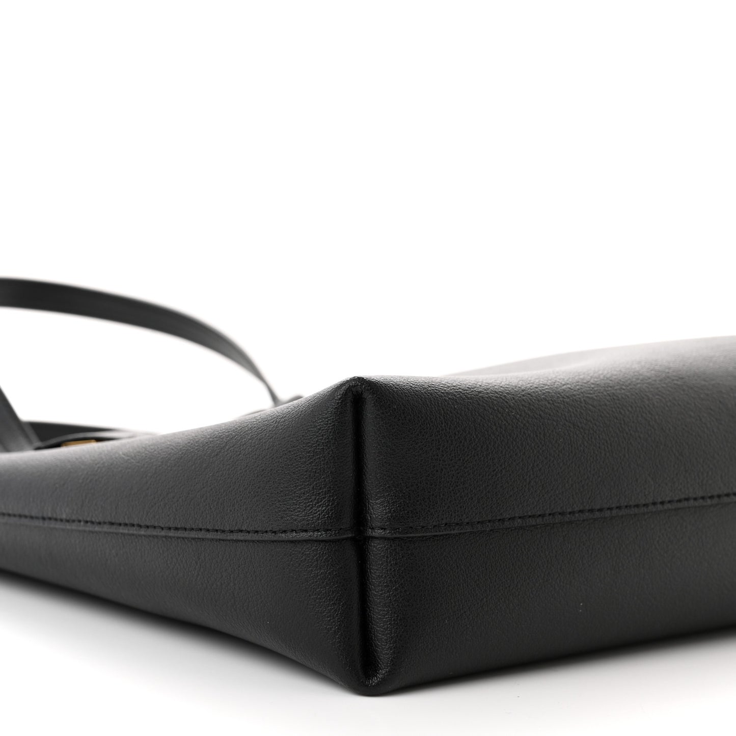 Calfskin Toy Shopping Tote Black