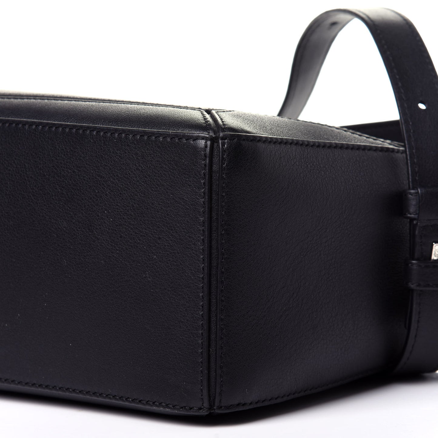Calfskin Small Puzzle Bag Black