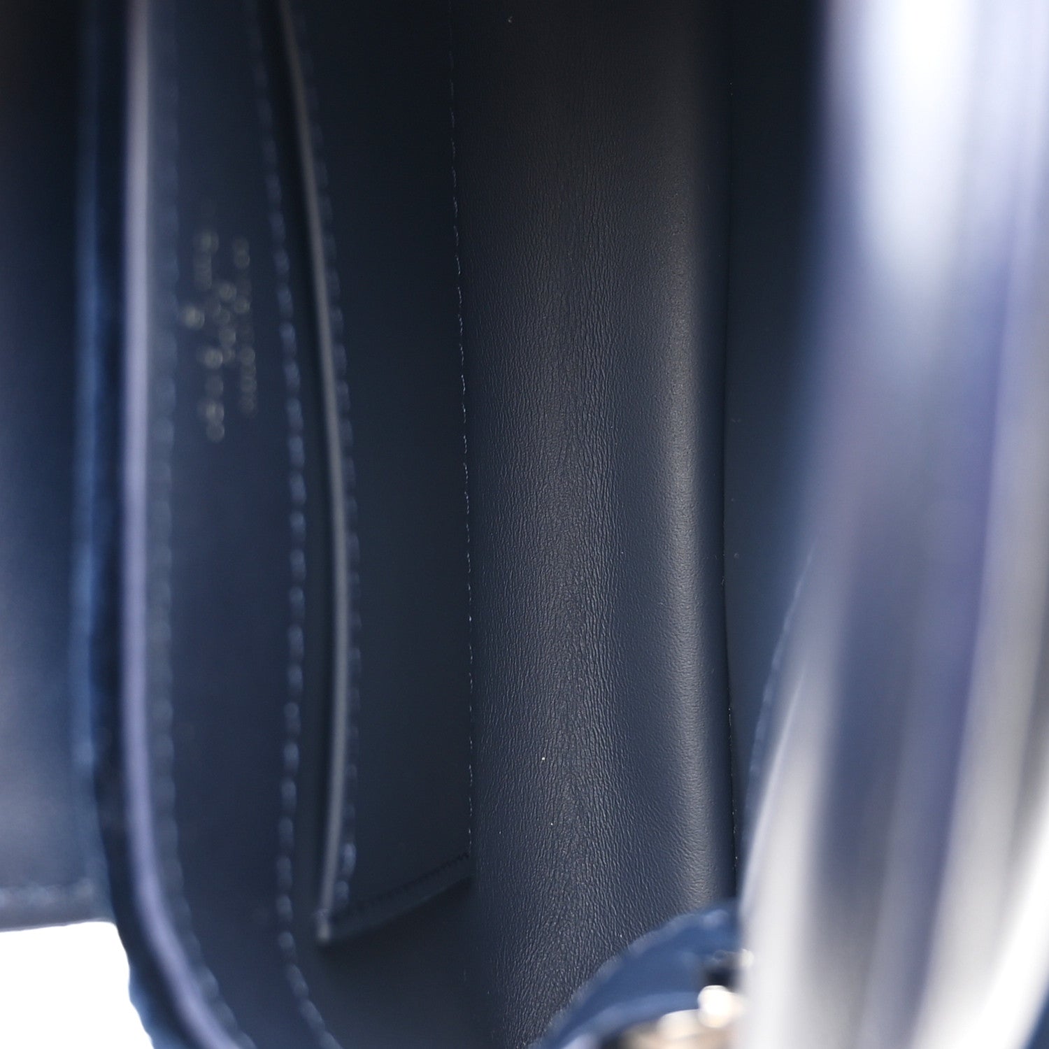 Louis Vuitton Velvet Crystal Capucines Mini Midnight Blue 5 of 9