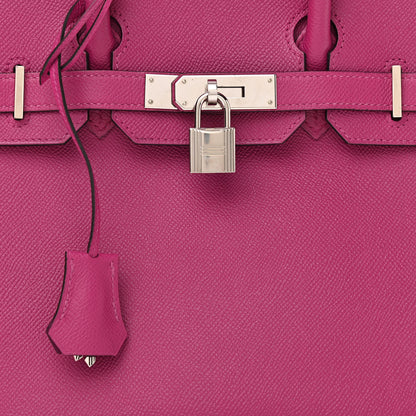 Hermes Epsom Birkin 30 Rose Pourpre 7 of 11