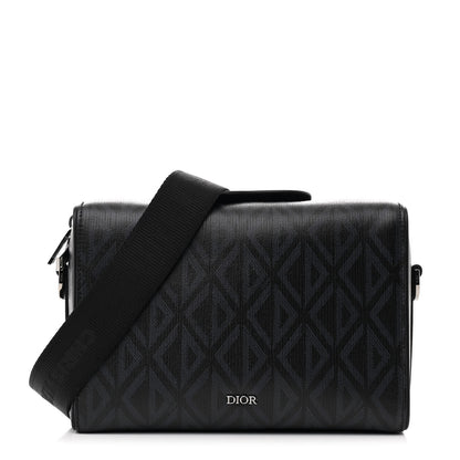 Christian Dior Canvas CD Diamond Lingot 22 Bag Black 1 of 10